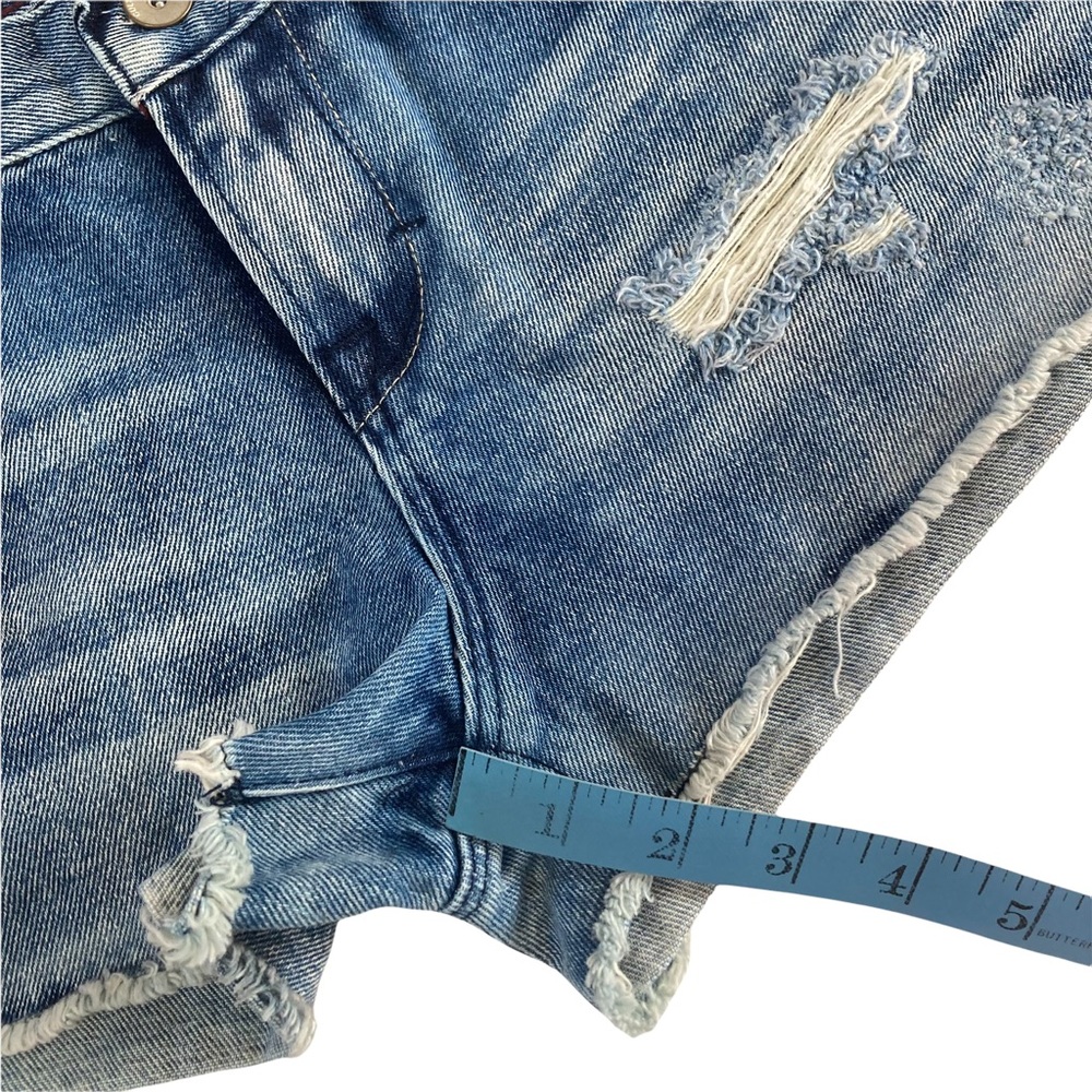 Cult of Individuality Tantra Distressed Shorts - Picture 7 of 13